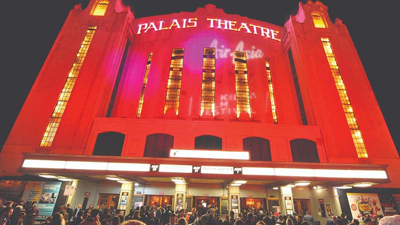 Palais Theatre at Night