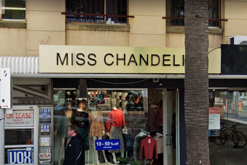 Miss Chandelier Exterior