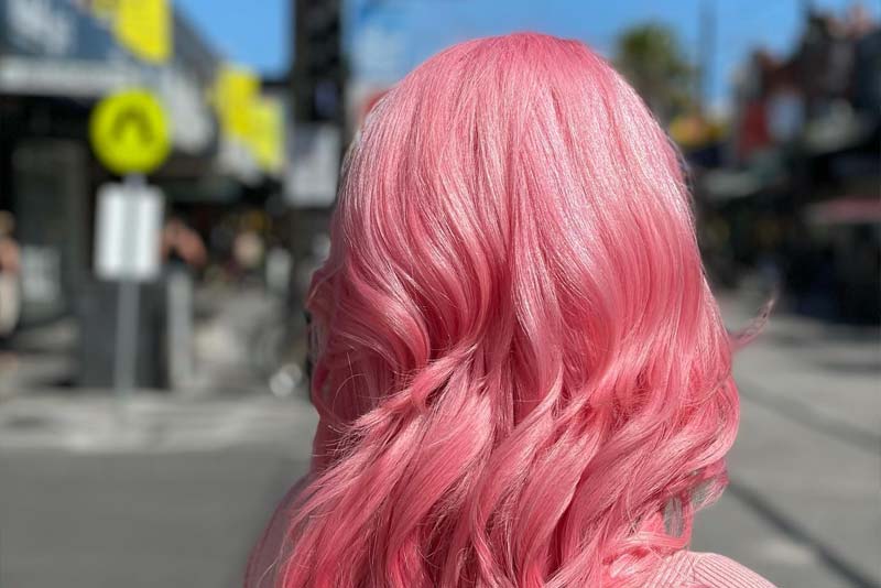 Suite J Hair Salon Pink Hair Color